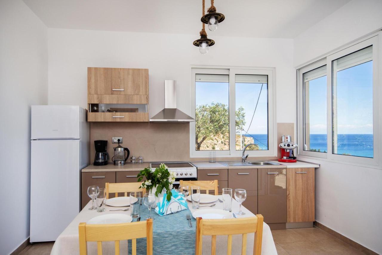 Blue View Stegna House Apartment อาร์คานเยโลส ภายนอก รูปภาพ